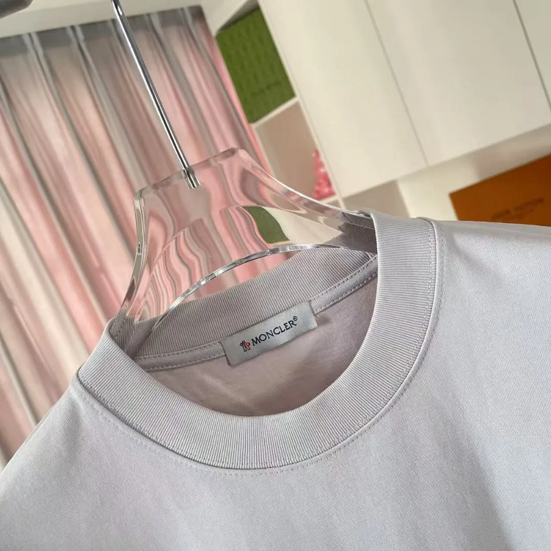 Moncle* 2025 New Arrival logo 300 t Same Style Size：S M L XL XXL ：Black White Pink Red Gray